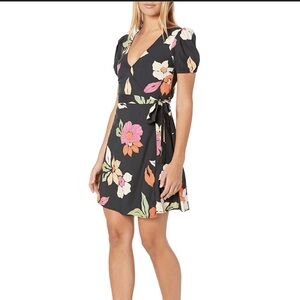 Billabong Hot Tropics Mini Wrap Dress